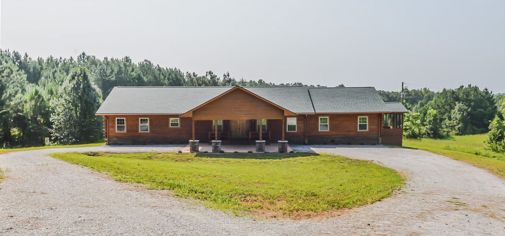 New Log Home 350 County Rd   #36, Roanoke, AL 36274