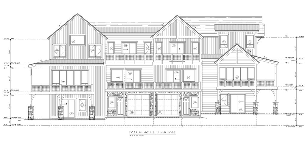 End Unit Plan in The Meadows Townhomes, Fraser, CO 80442