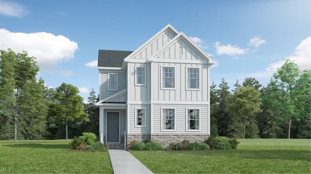 Tinsley Plan in Edge of Auburn : Cottage Collection, Raleigh, NC 27610