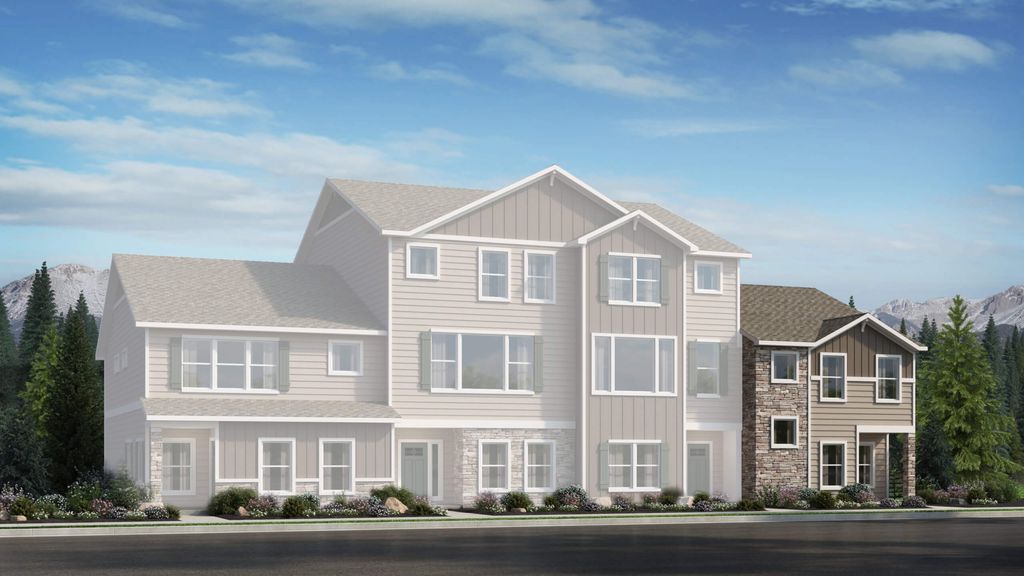 The Everest Plan in The Townes at Cumbre Vista, Colorado Springs, CO 80924