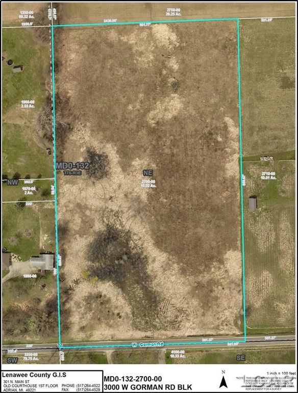 3000 W Gorman Rd, Sand Creek, MI 49279 Trulia