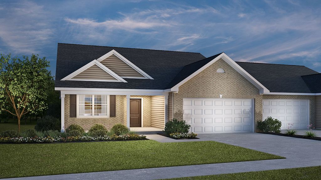 Bayhill Plan in Village at New Bethel - Patio Homes, Indianapolis, IN 46239