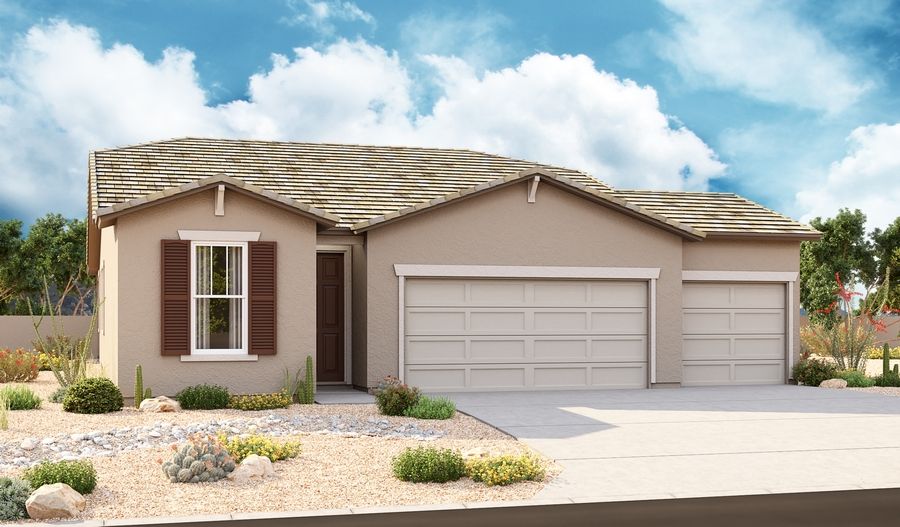 Sunstone Plan in Seasons at McCartney Center, Casa Grande, AZ 85122