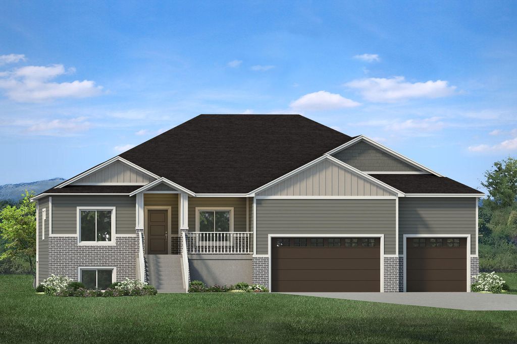 Bradford with Basement Plan in Aspire At Harvest Fields Phase 2, Clearfield, UT 84015