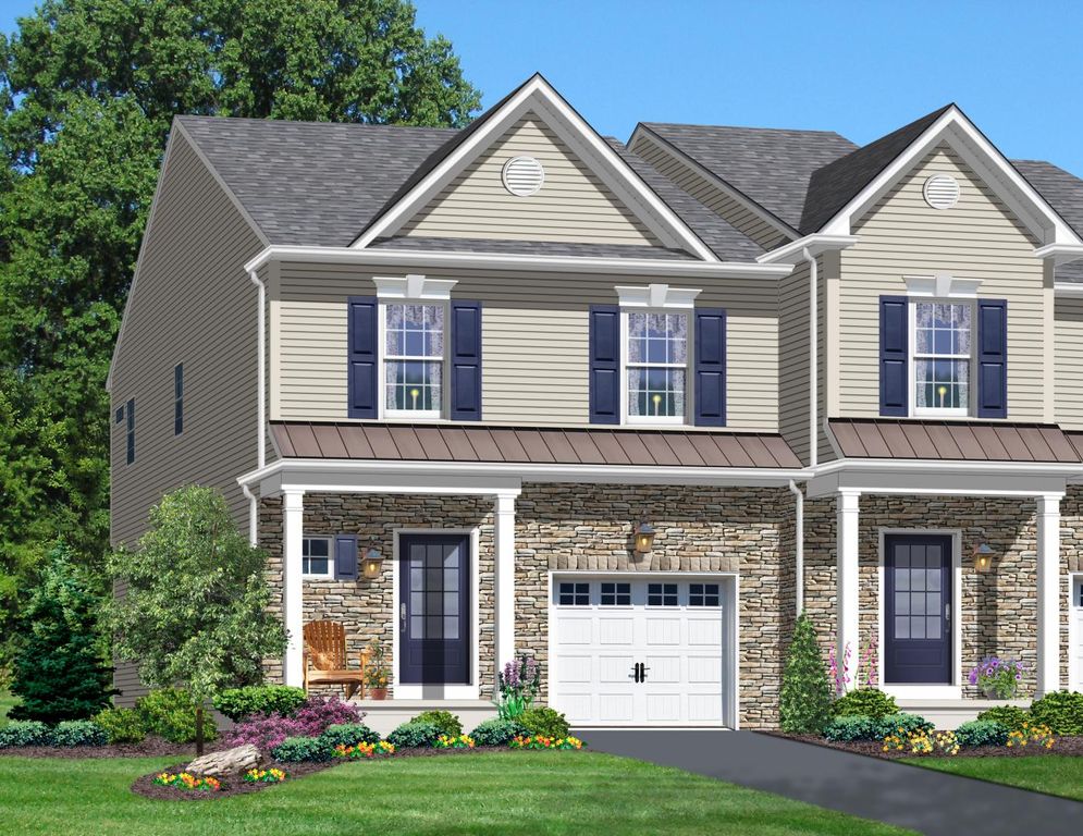 Abington Plan in The Fields at Blue Barn Meadows, Allentown, PA 18104