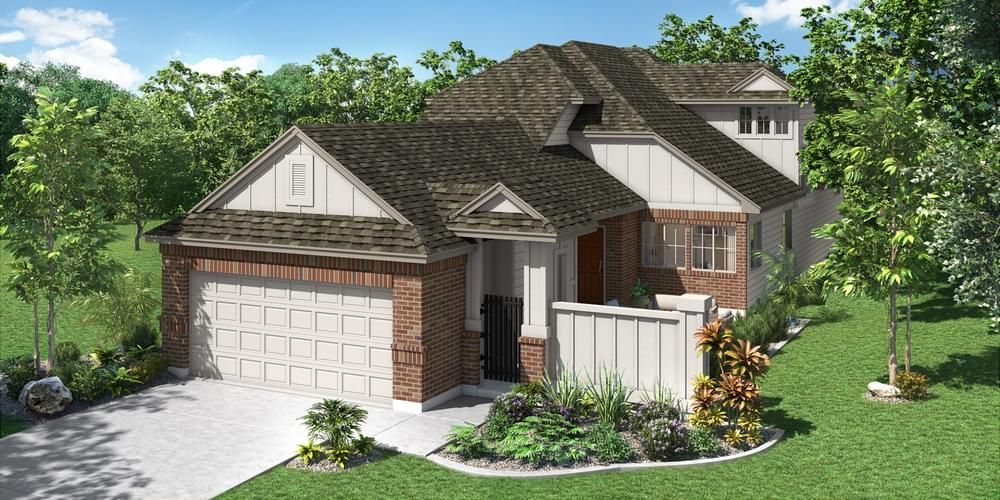 The Trentino Plan in Aubrey Creek Estates, Aubrey, TX 76227