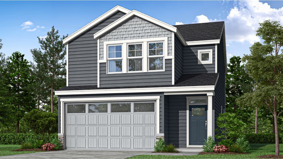 Irvington Plan in Gales Creek Terrace : The Cascade Collection, Forest Grove, OR 97116