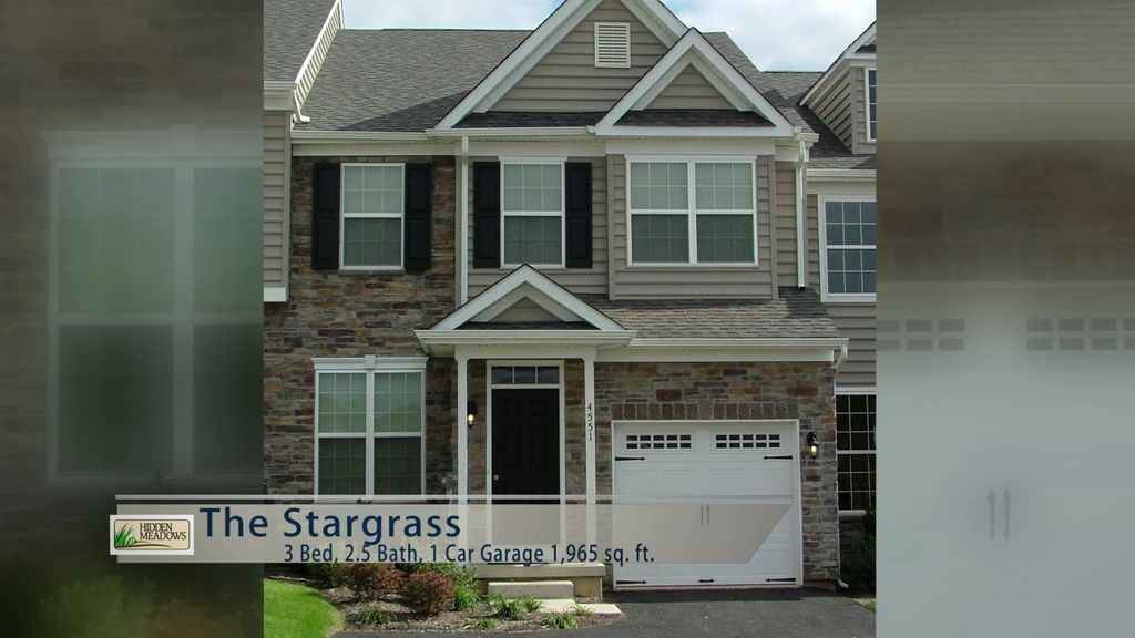 Stargrass Plan in Hidden Meadows, Allentown, PA 18104