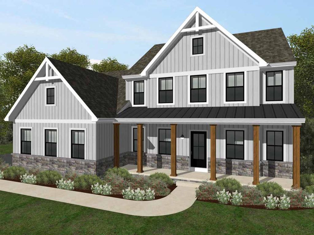 Augusta Farmhouse Plan in Meadows at Seneca Creek, Damascus, MD 20872