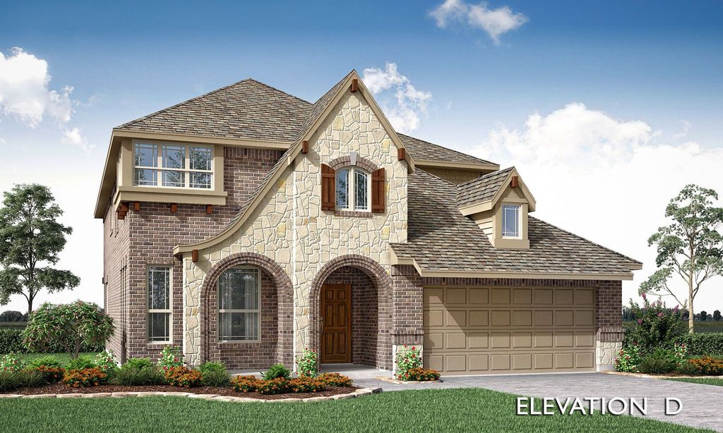 Dewberry II Plan in Country Lakes, Argyle, TX 76226