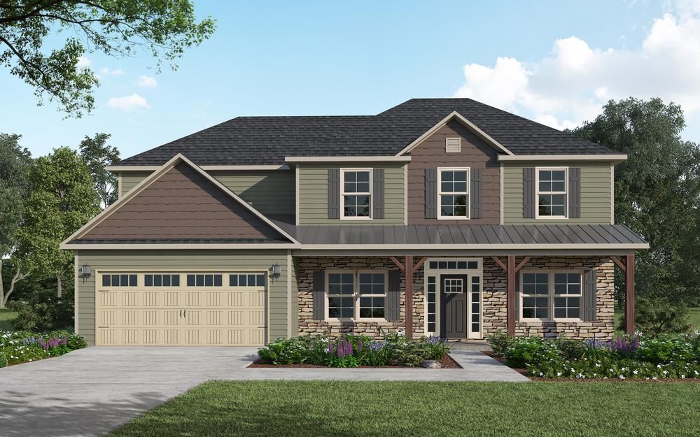Cedar Hill Plan in Province Grande at Olde Liberty, Youngsville, NC 27596