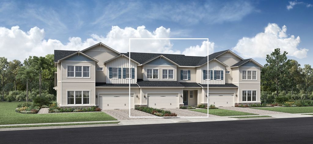 Rose Plan in Franklin Square at Crosswater, Saint Augustine, FL 32095