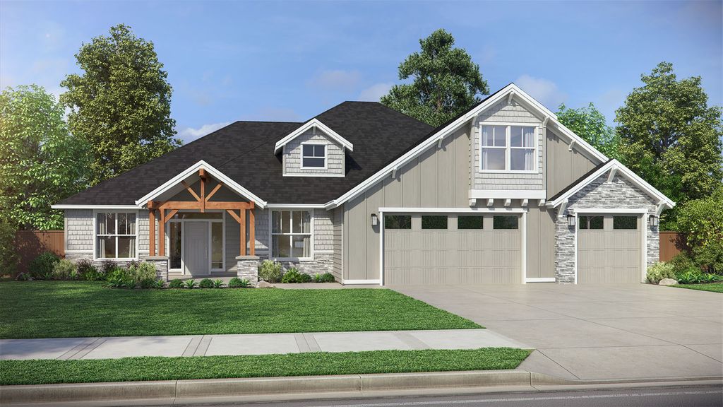 El Dorado - C Plan in Premier Properties South King County, Bonney Lake, WA 98391