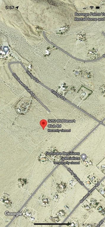 3292 Old Desert Club Rd   #X, Borrego Springs, CA 92004