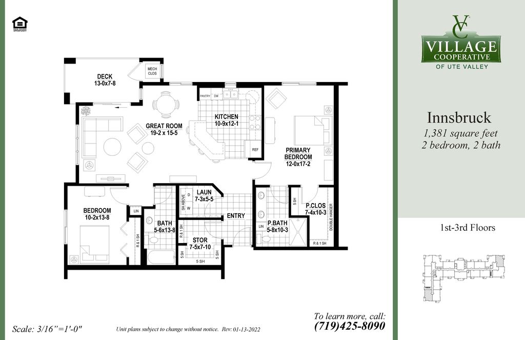 Innsbruck Plan in Village Cooperative of Ute Valley (Active Adults 55+), Colorado Springs, CO 80919