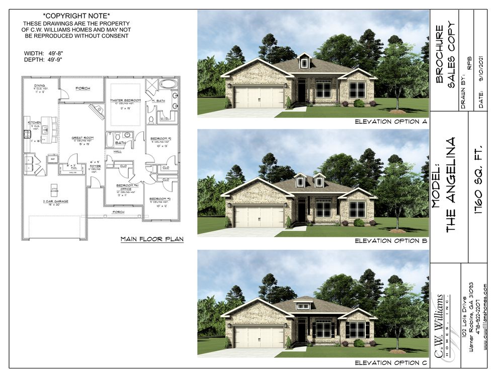 The Angelina Plan in Legacy Park, Perry, GA 31069