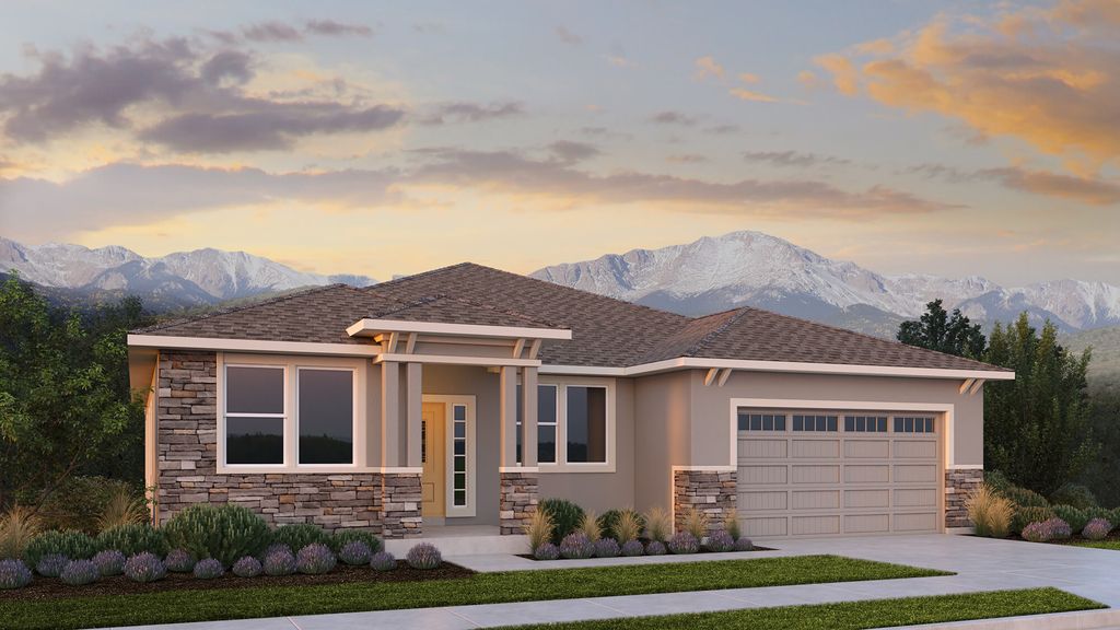 The Mont Blanc Plan in Revel at Wolf Ranch, Colorado Springs, CO 80924
