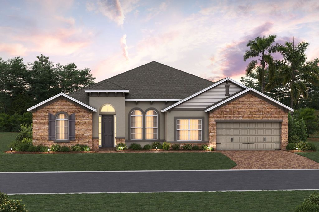 Brookhaven Fl Plan in Wolf Lake Ranch, Apopka, FL 32712