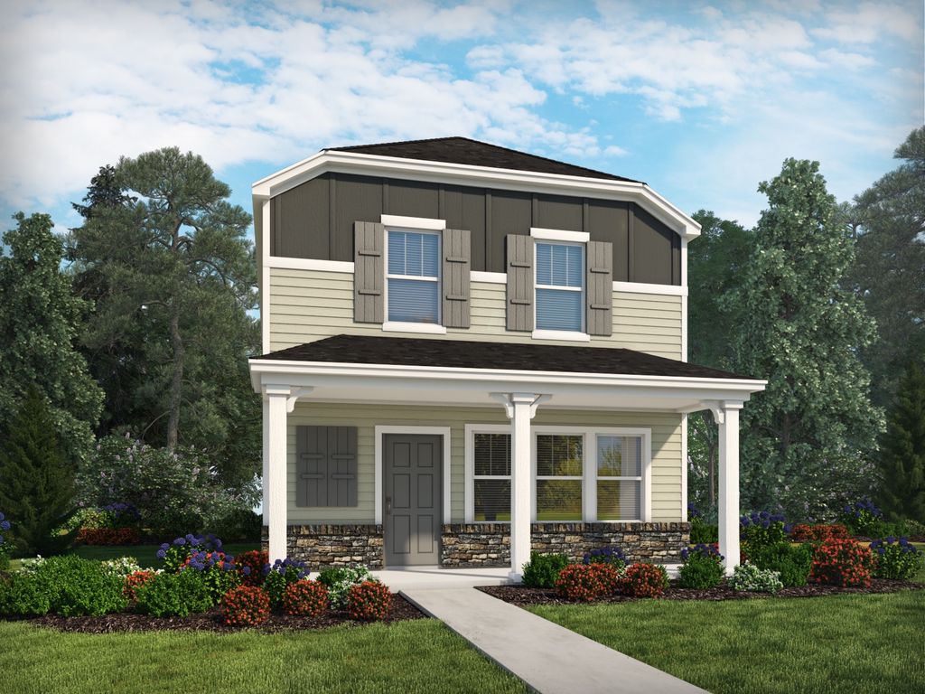 Tanner II Plan in Amberley - The Promenade Series, Belmont, NC 28012