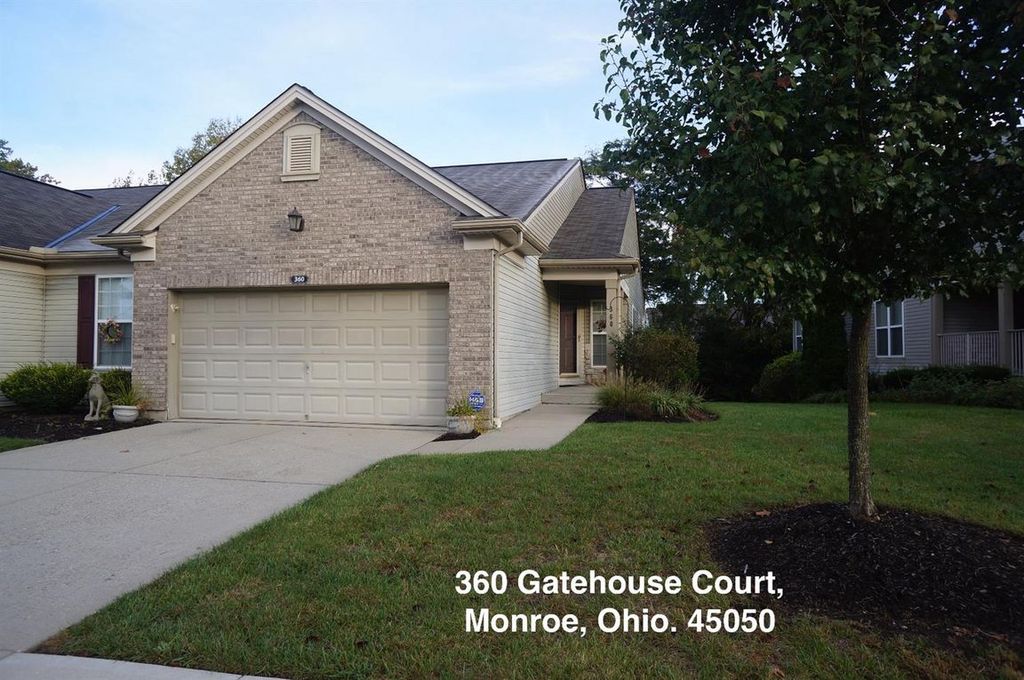 360 Gatehouse Ct, Monroe, OH 45050 Trulia