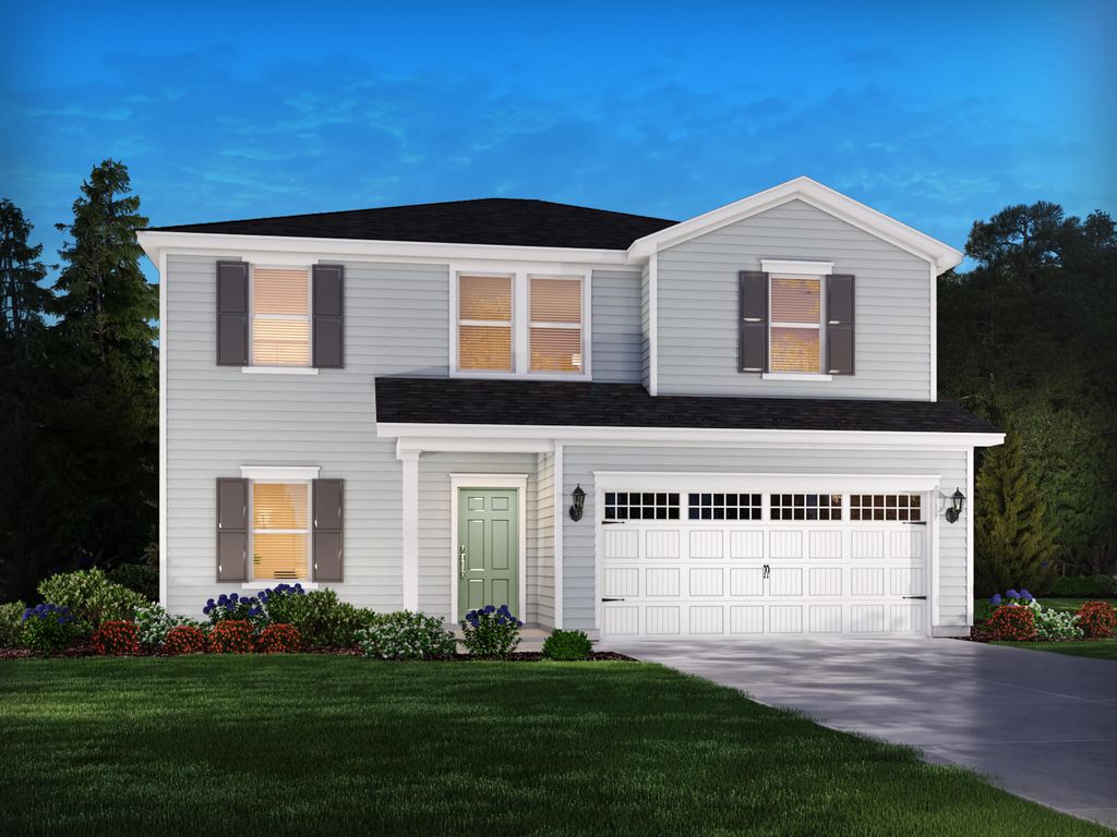 Brentwood Plan in Preserve at Louisbury, Raleigh, NC 27616