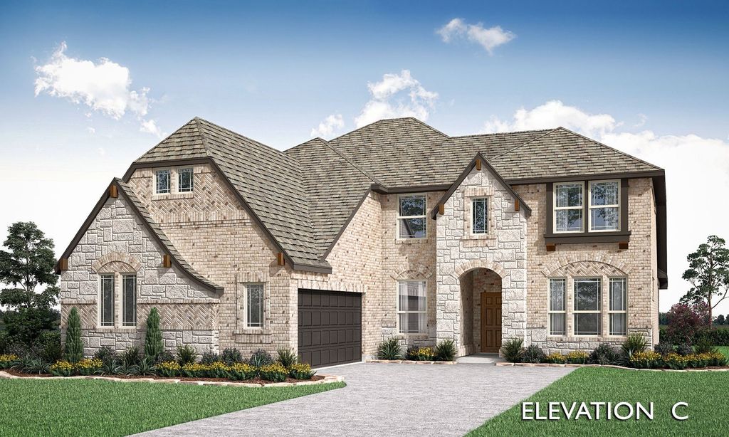 Seaberry Plan in Country Lakes, Argyle, TX 76226