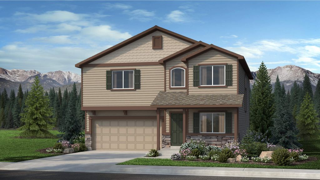 The Van Buren Plan in Branding Iron At Sterling Ranch, Colorado Springs, CO 80908