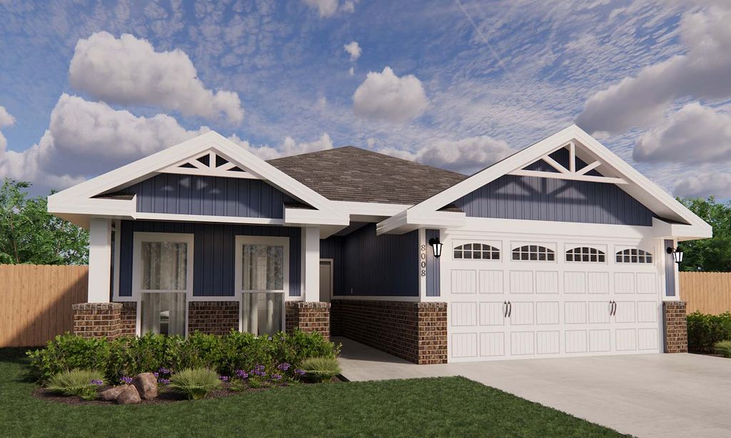 Bethany Plan in The Meadows, Amarillo, TX 79119