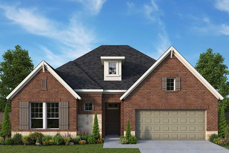 Keeley Plan in The Highlands 55' - Encore Collection, Porter, TX 77365