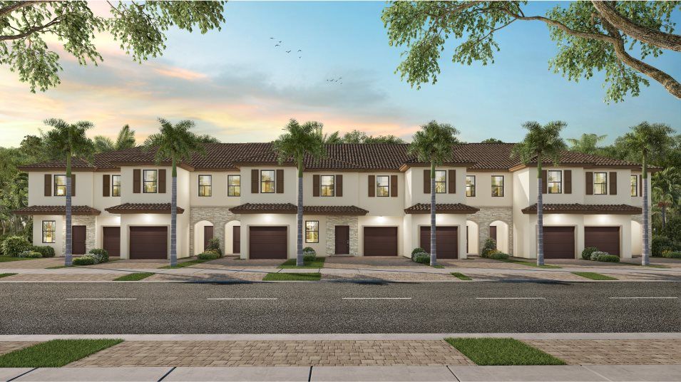 Model A Plan in Cordova at The Landings, Miami, FL 33176