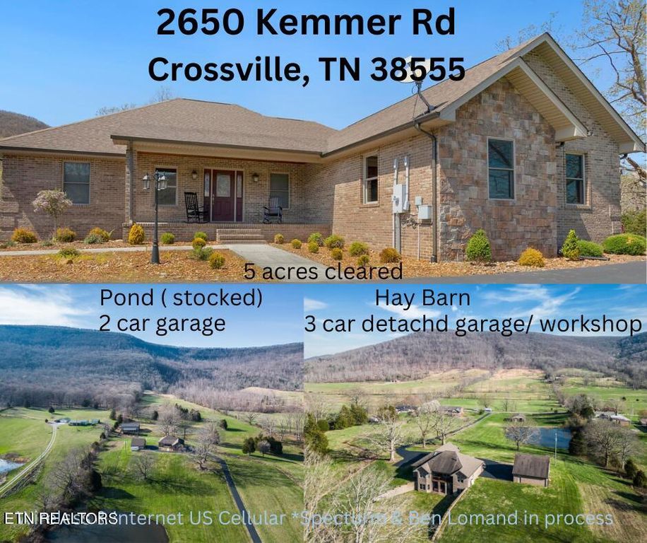 2650 Kemmer Rd, Crossville, TN 38555