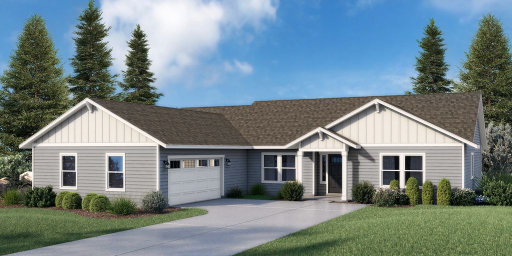 The Klickitat - Build On Your Land Plan in Eastern Idaho - Build On Your Own Land - Design Center, Idaho Falls, ID 83402