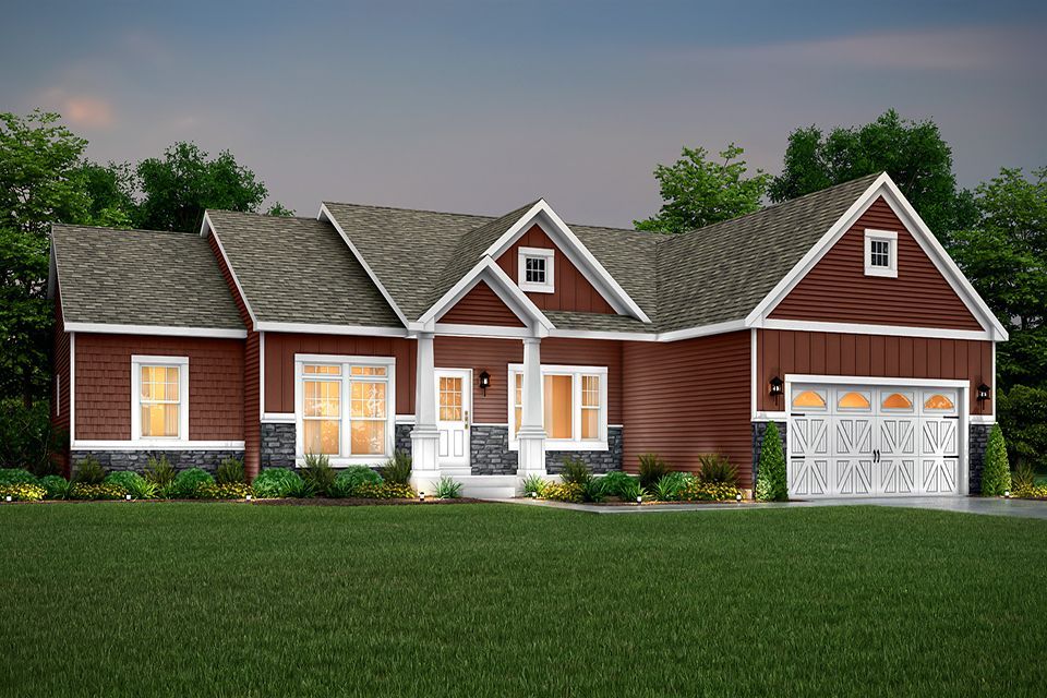 Traditions 2350 V8.0b Plan in The Woods at River Ridge, Linden, MI 48451