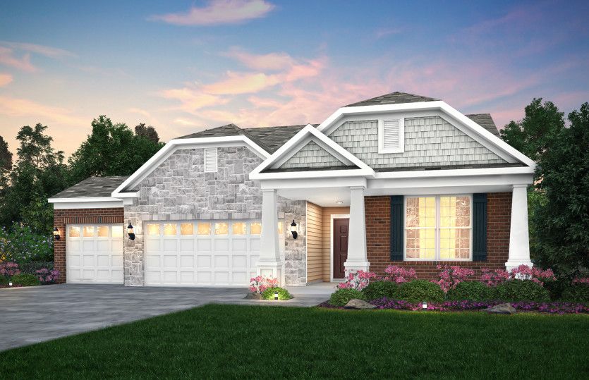 Ascend Plan in Enclave at Woodside Preserve, Medina, OH 44256