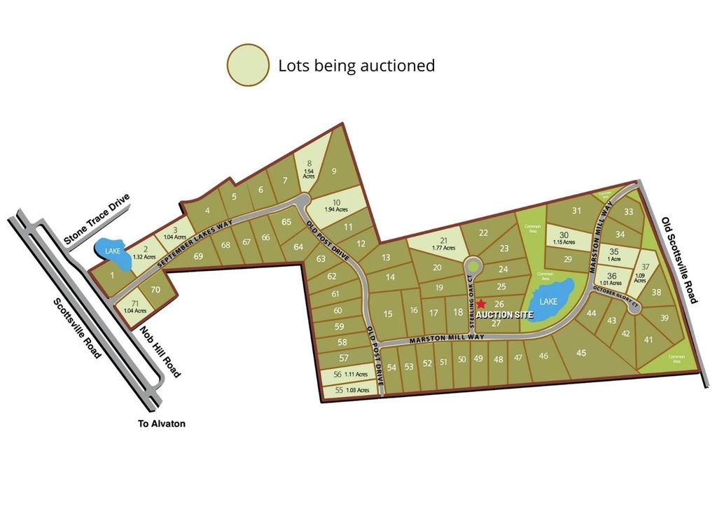 September Lakes Lots 2 3 8 10 21 30 35 36 37 567155, Alvaton, KY