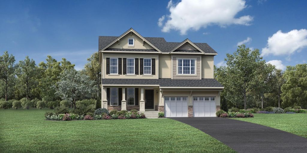 Irvine Plan in Enclave at Daniels Farm, Trumbull, CT 06611
