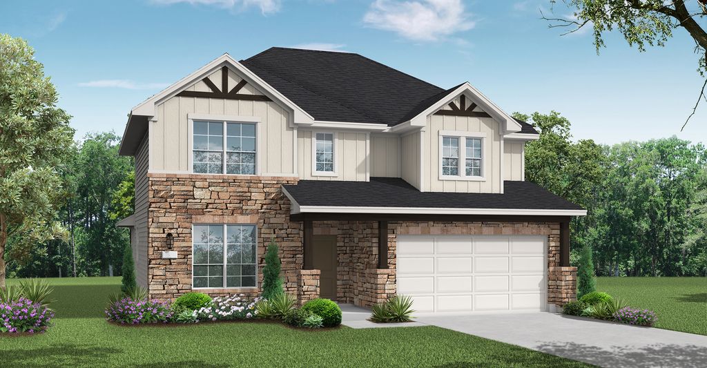 Itasca Plan in Park/Lakeside at Blackhawk 70', Pflugerville, TX 78660
