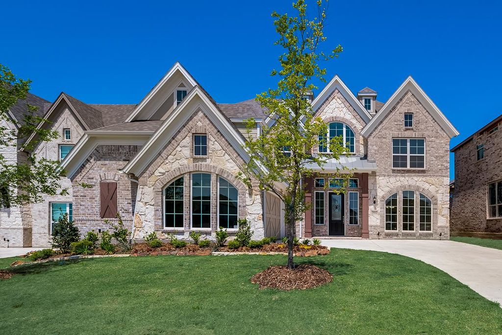 Provence II Plan in Prairie Ridge, Venus, TX 76084