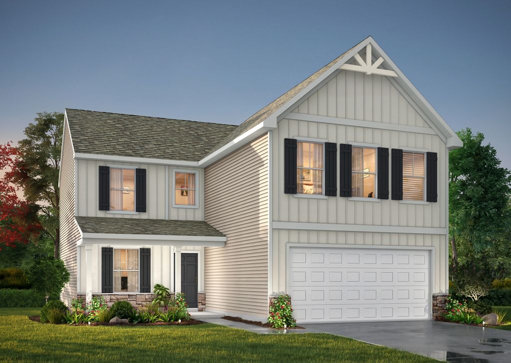 The Reeves Plan in True Homes On Your Lot - Waterford, Leland, NC 28451