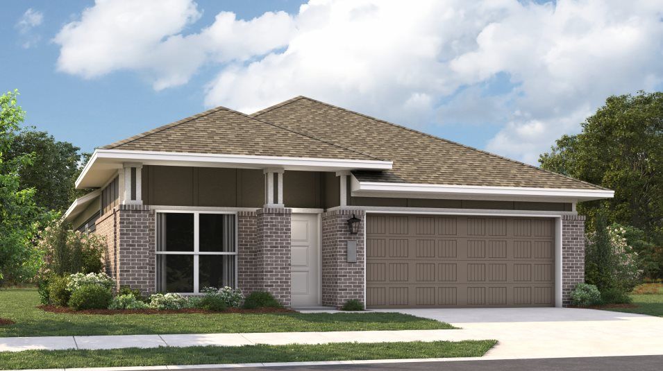 Gannes Plan in Sun Chase : Watermill Collection, Del Valle, TX 78617
