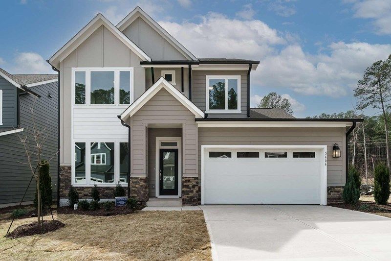 Woodard Plan in Olive Ridge - The Village Collection, New Hill, NC 27562