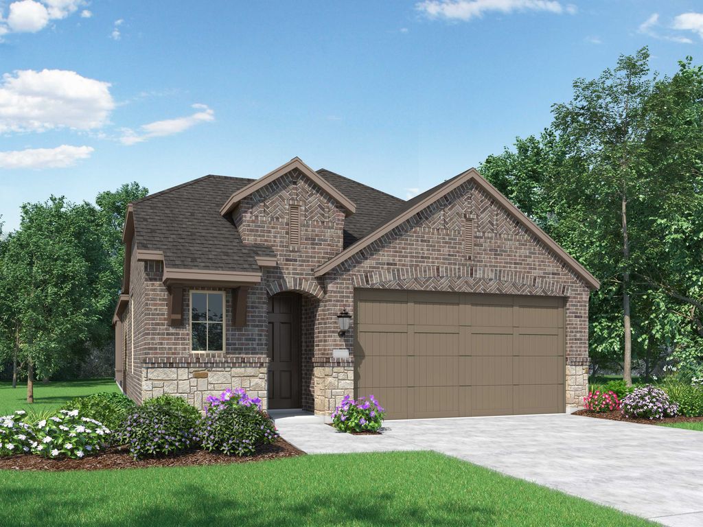 Plan Preston in The Highlands, Porter, TX 77365