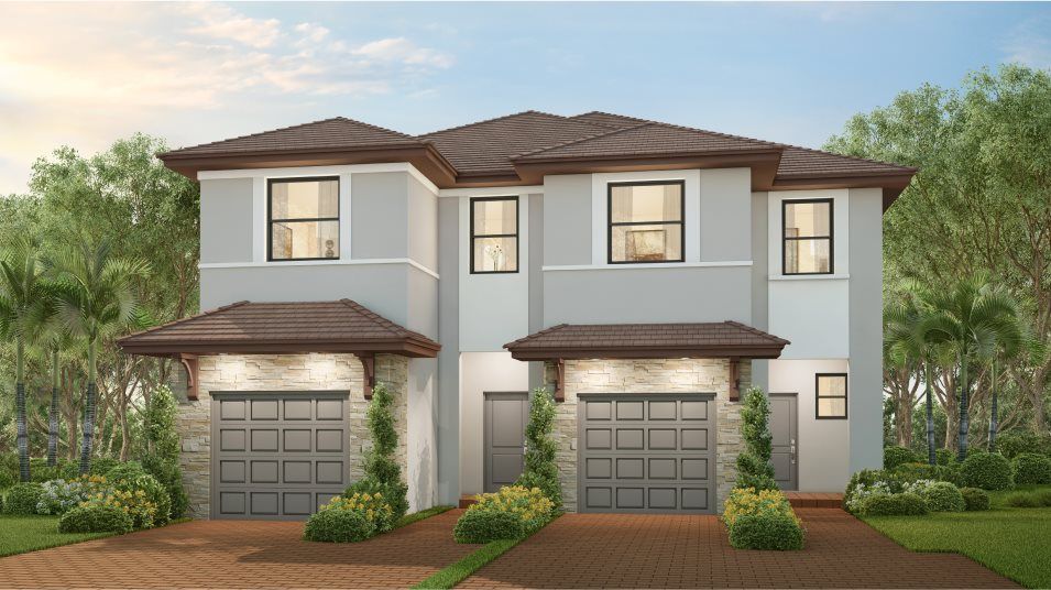 Bartelo Plan in Campo Bello : Twin Homes, Homestead, FL 33032