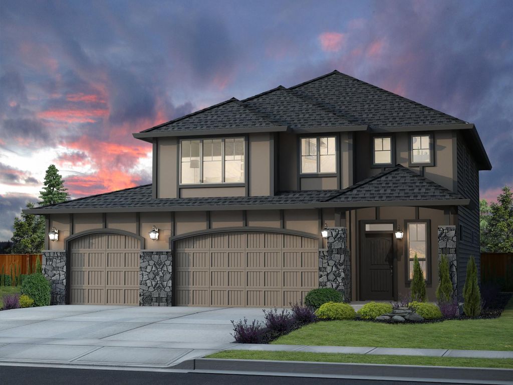 Everson Plan in Badger Mountain South - West Village, Richland, WA 99352