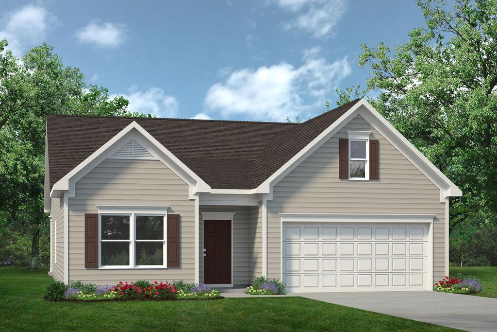 The Langford Plan in Cottages At Moore's Mill, New Market, AL 35761