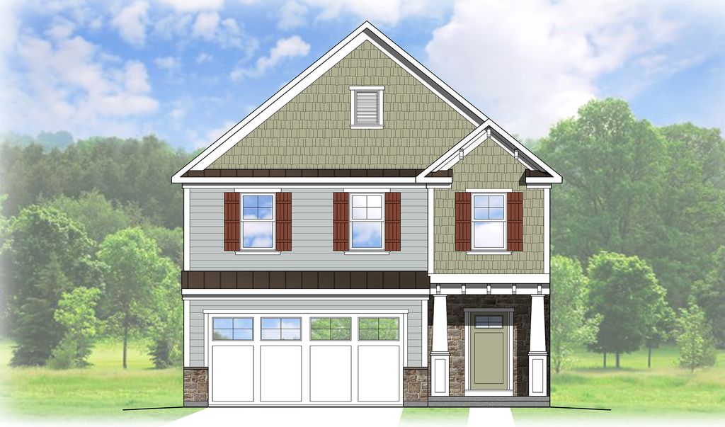 Shire B Plan in The Fields at Willow Brook, Northampton, PA 18067