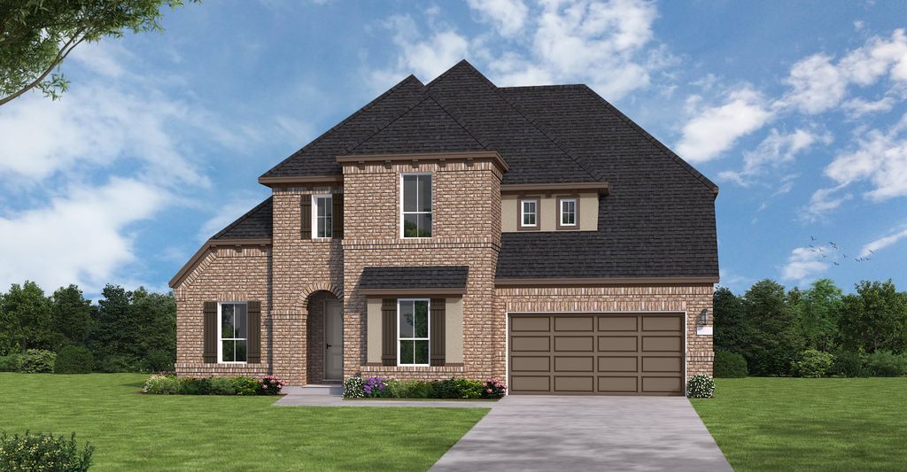 Haskell II Plan in Sandbrock Ranch, Aubrey, TX 76227
