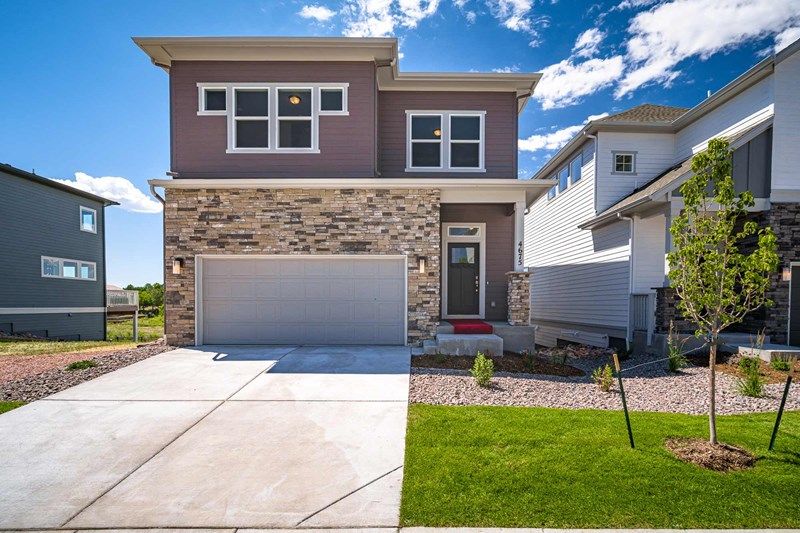 Fairview Plan in Trailside at Cottonwood Creek, Colorado Springs, CO 80918