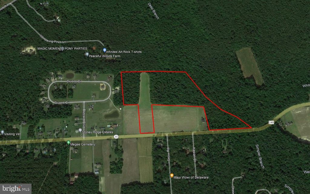 Route 30, DE 19947 Lot/Land for Sale MLS DESU2034010
