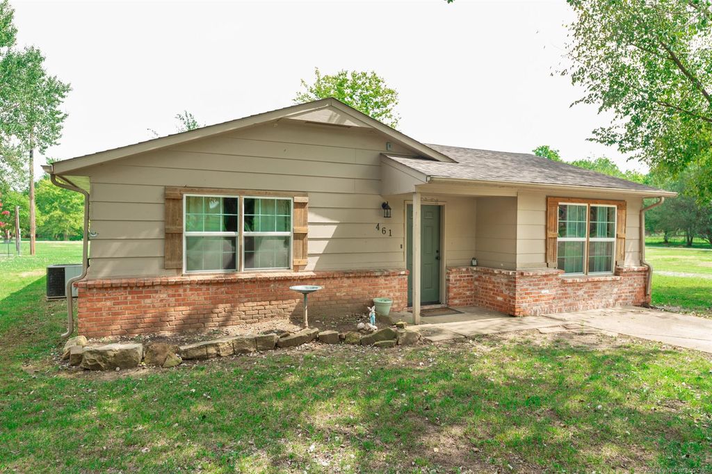 461 Ramona St, Ramona, OK 74061 3 Bed, 1 Bath SingleFamily Home